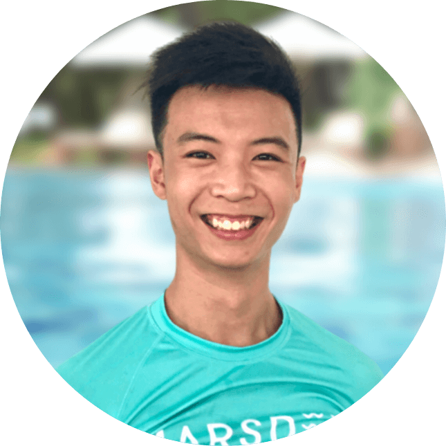Hue Ng, Swimming Teacher at Marsden Swim School, committed to building champions in the pool and in life through courage, self-belief, and expert swimming instruction.